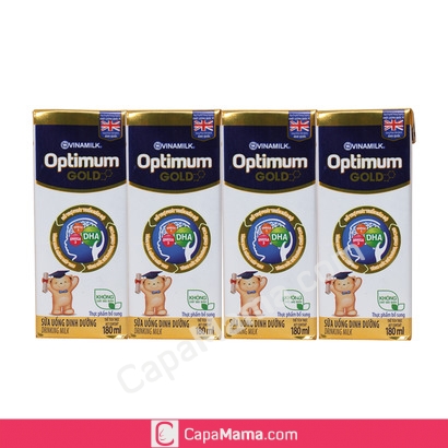 Sữa uống dinh dưỡng Optimum Gold 180ml (1 hộp)