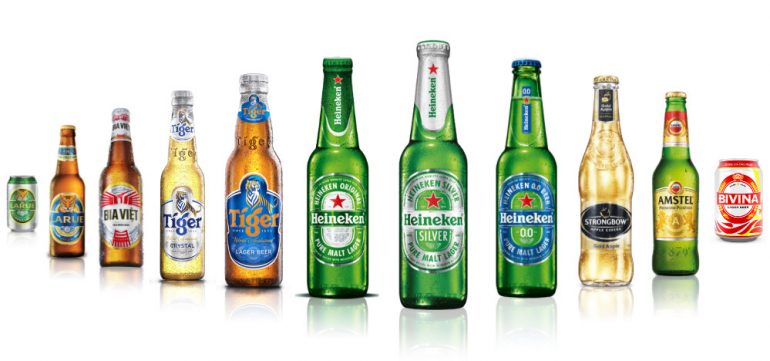 Phân phối bia Heineken và các nhãn hiệu khác